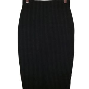 H&M Striped Pencil Skirt